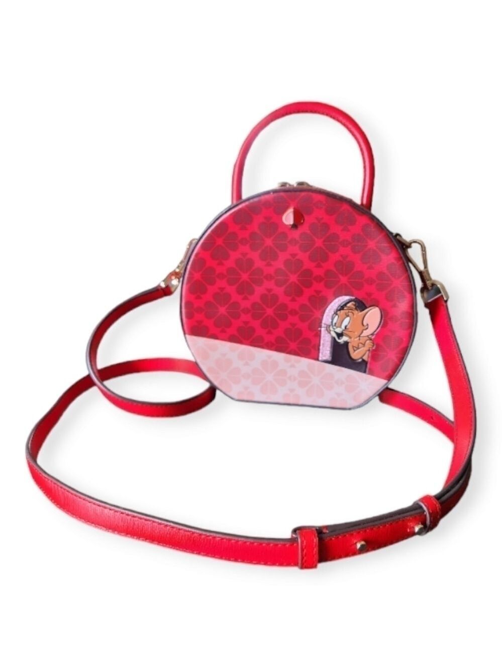 Limited Edition Kate Spade New York x Tom & Jerry Collab Canteen Crossbody Purse - Picture 2 of 14